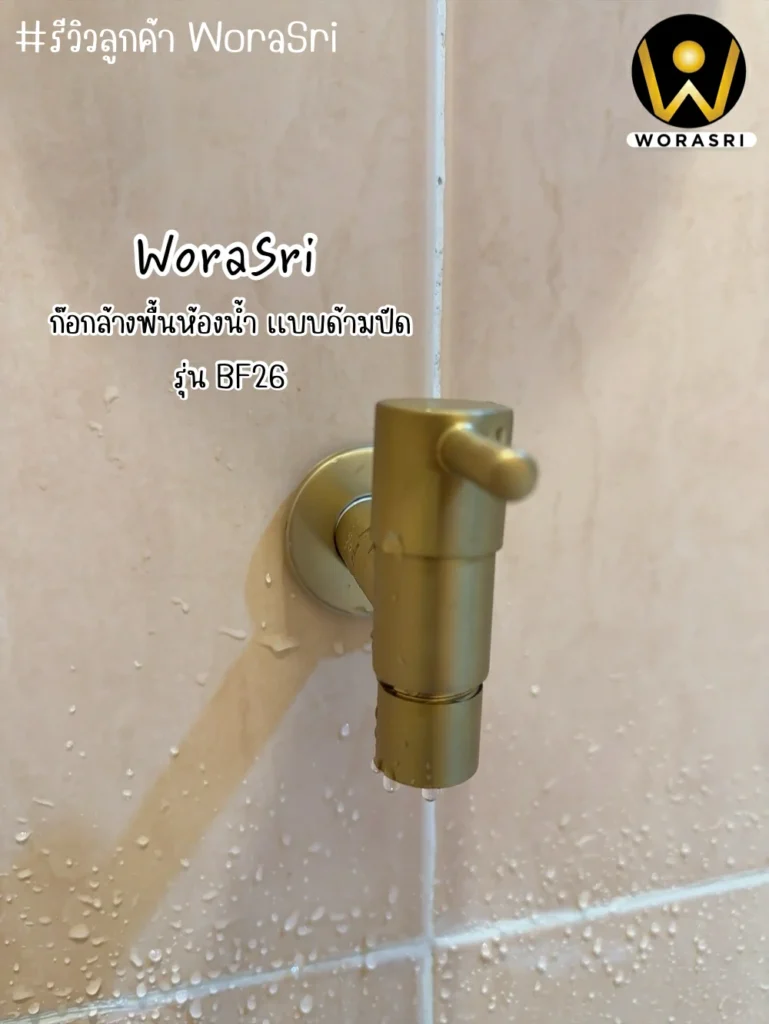 รีวิวก๊อกสนามทองเหลือง WoraSri ดีไซน์สัตว์มงคล สวย ทน ไม่กลัวสนิม