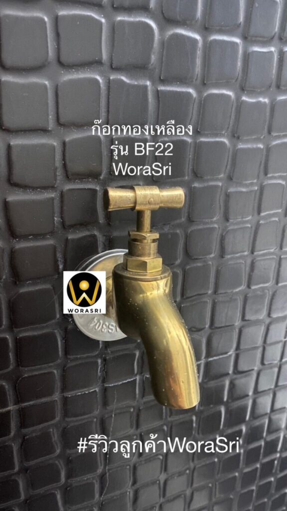 รีวิวก๊อกสนามทองเหลือง WoraSri ดีไซน์สัตว์มงคล สวย ทน ไม่กลัวสนิม