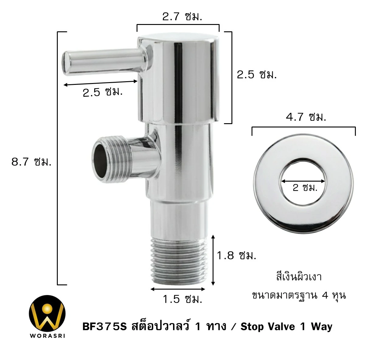 สะดืออ่างล้างหน้าท่อน้ำทิ้งตะแกรงดักกลิ่นสต็อปวาลว์สีทอง Golden Stop Valve Floor Drain Hose Waste Basin