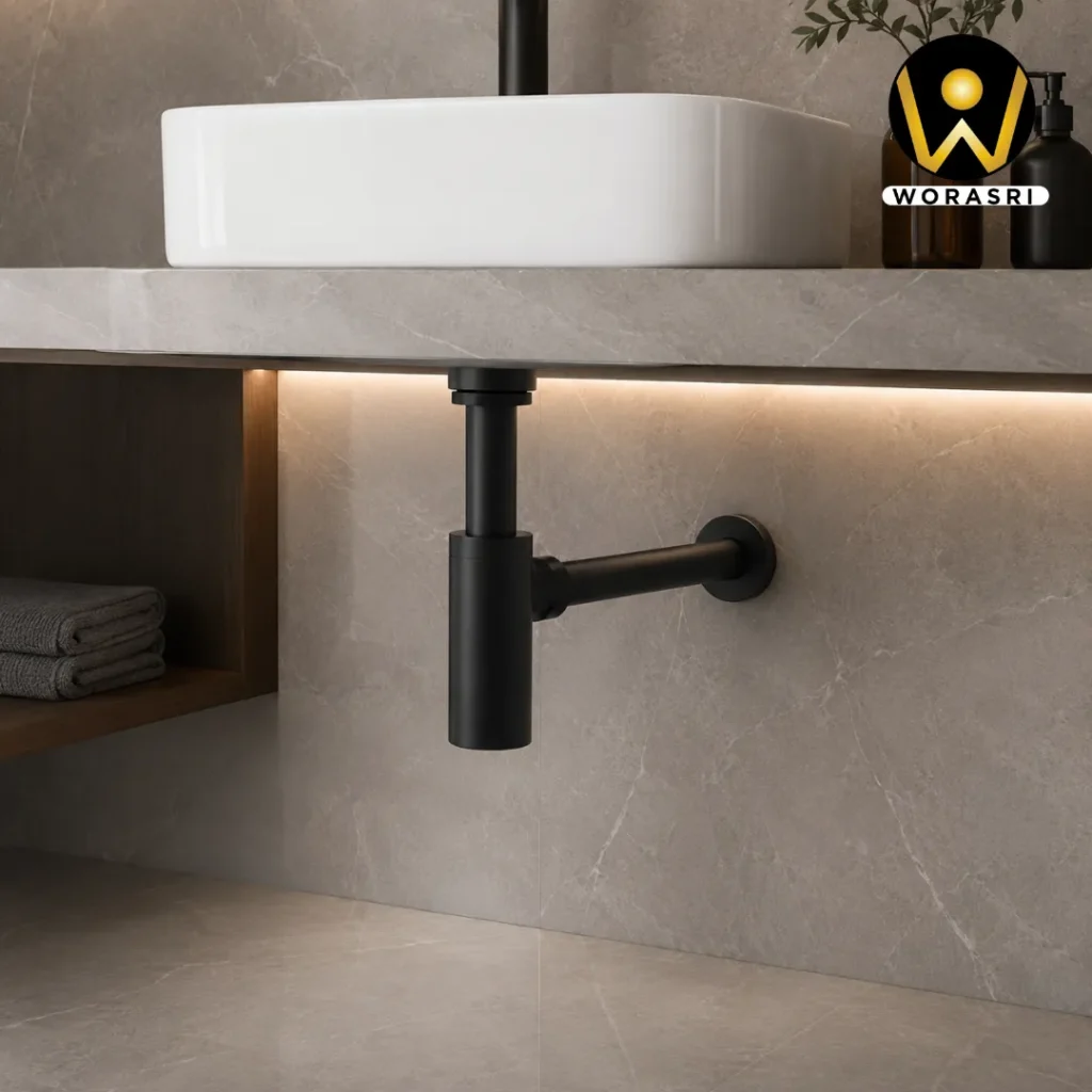 ก๊อกและอุปกรณ์ห้องน้ำห้องครัวสีดำ Matte Black Luxury Innovative Faucet & Accessories