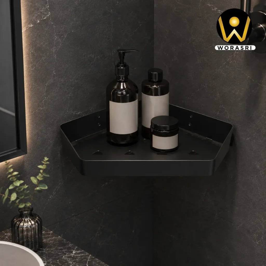 ก๊อกและอุปกรณ์ห้องน้ำห้องครัวสีดำ Matte Black Luxury Innovative Faucet & Accessories