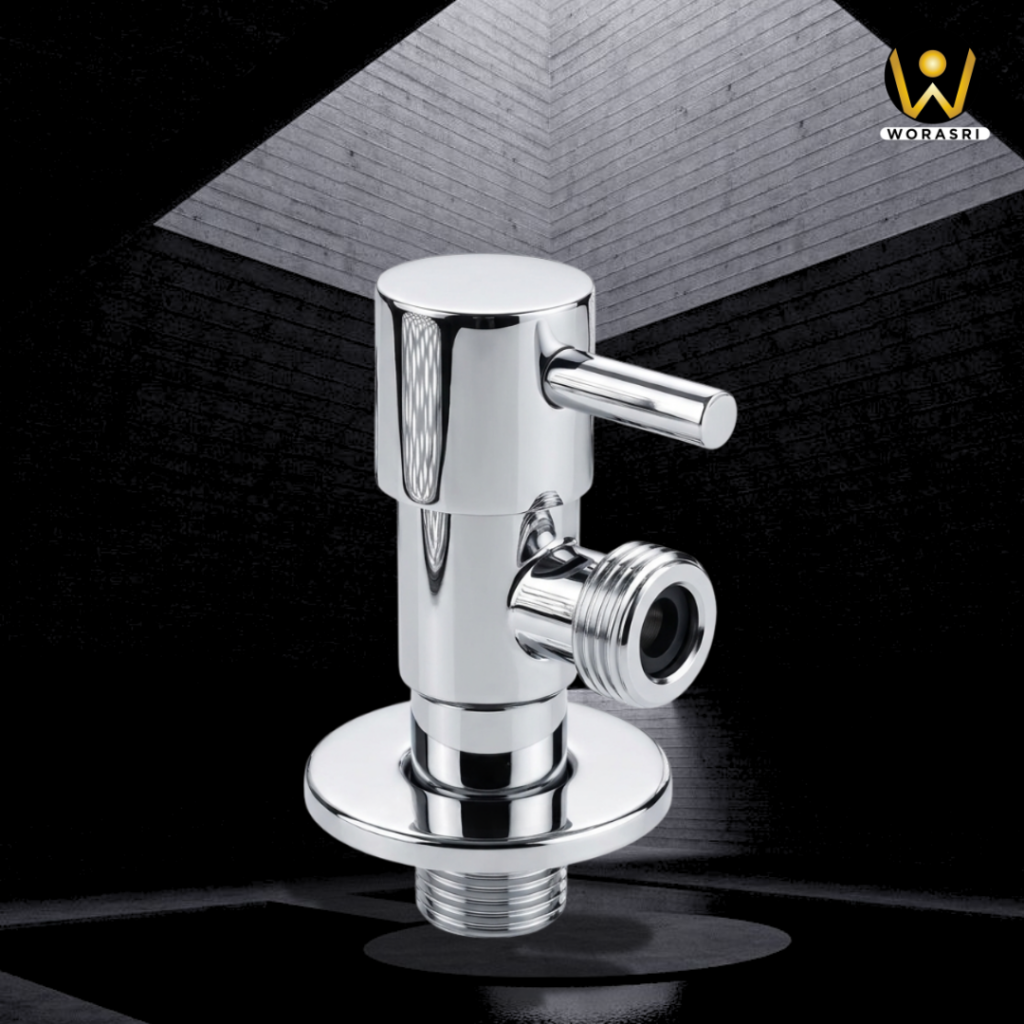 ก๊อกน้ำและอุปกรณ์ห้องน้ำ ห้องครัวสีเงินและสีโครม Silver & Chrome Luxury Faucets & Accessories