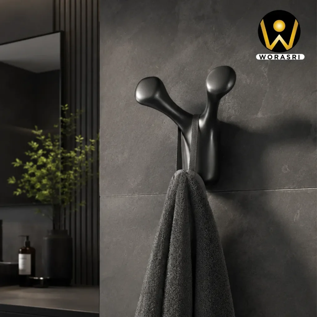 ก๊อกและอุปกรณ์ห้องน้ำห้องครัวสีดำ Matte Black Luxury Innovative Faucet & Accessories